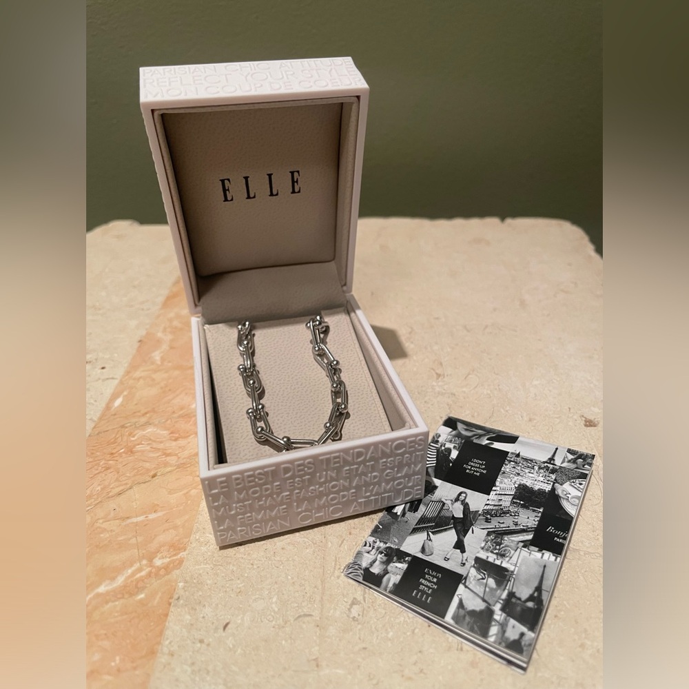 ELLE | 925 sterling silver U-ring bracelet